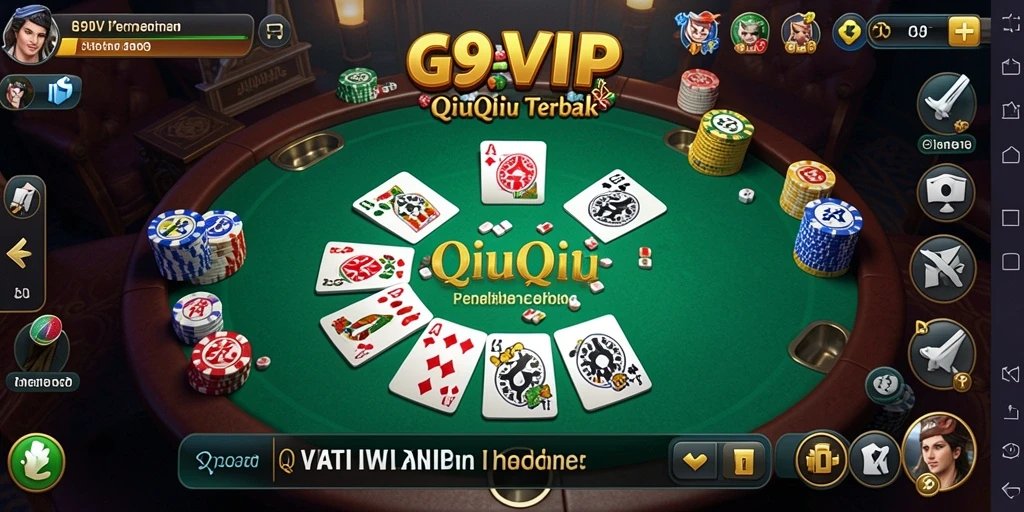 Tampilan gameplay QiuQiu yang menarik dan penuh aksi.