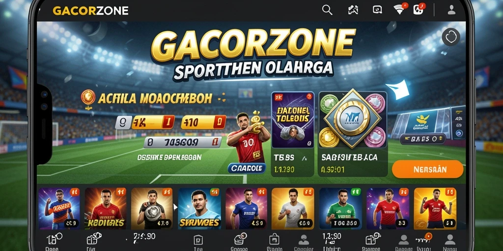 Tampilan gameplay <strong>GACORZONE</strong> saat melakukan taruhan olahraga langsung.