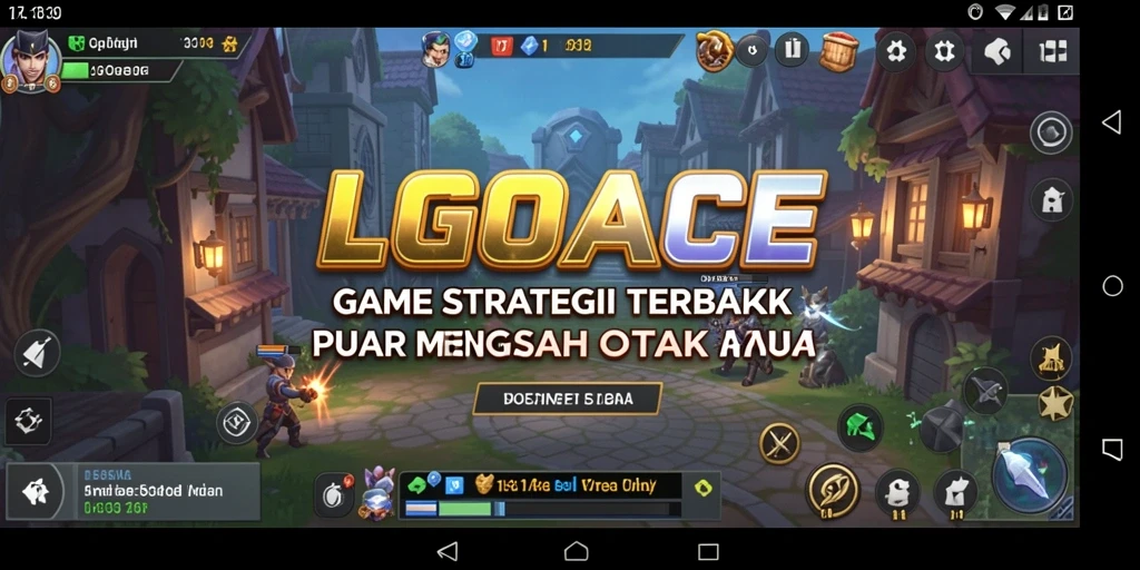 Tangkapan layar gameplay <strong>LGOACE</strong> menampilkan momen strategis yang menegangkan.