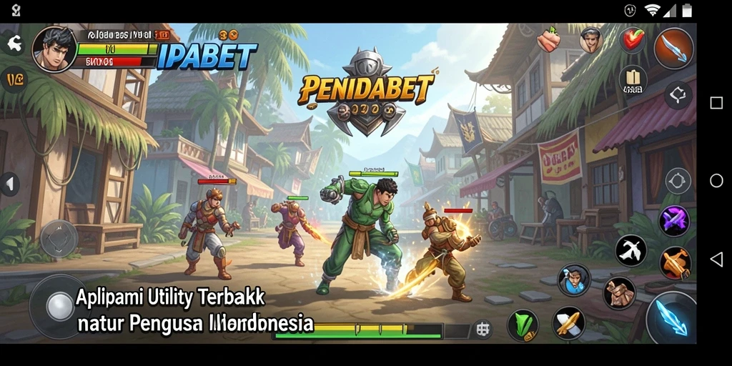 Tampilan antarmuka aplikasi PENIDABET yang intuitif dan mudah digunakan.